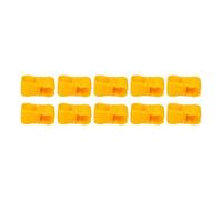 ZCZDHNA Football Training Flag Belt Clips 10Pcs | Plastic Flag Pole Connector for Football Practice/Youth Sports/Outdoor Drills | Reusable & Lightweight Football Training Equipment