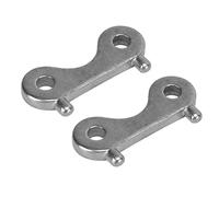 ZCZDHNA Marine Boat Deck Fill Plate Key | 2PCS Stainless Steel Gas Water Fuel Tank Spare Key | Robust Replacement for Yachts/Ships/Boats