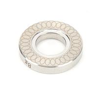 ZCZDHNA Outil de bâton de Billard en Acier Inoxydable, Anneau d'équilibre, Combinaison d'entraînement pour Les Joueurs (3/8 Tooth Club Mid-Wheel Balance Ring (8g))