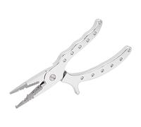 ZCZDHNA Saltwater Fishing Pliers | Ergonomic Aluminum Alloy Strong | Multi - Tool for Line Cutting/Hook Dislodging/Leader Building | Split Ring & Crimping Tool