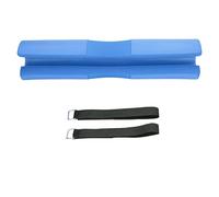 ZCZDHNA Squat Pad for Barbell | Weight Distribution & Neck Shoulder Protection | Support for Squats/Lunges/Hip Thrusts | NBR Rubber Foam, 17.1 inch (Blue)