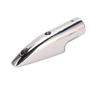 ZCZDHNA Stainless Steel Rail End Fitting | Marine Grade 316 Oxidation Protected | Easy Installation for Sailboat/Motorboat Railings | Abrasion Tolerant Ship Accessory