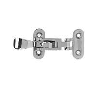 ZCZDHNA Stainless Steel Rattle Latch | Lockable Marine Grade Hold Down Clamp | Weather Protected Boat Latch for Hatch Covers/Doors/Lockers | 110mm Length, 122g Weight