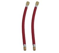 ZCZDHNA Tuyau d'extension de Pompe d'équitation, Paquet de 2 | Tube en cuivre et Nylon de 6,5 Pouces avec Conception à Double Valve | Rallonge pour pédale Difficile à Atteindre - Pneus