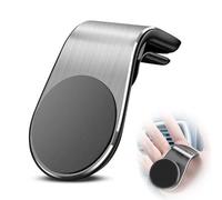 ZCZMAD Car Phone Holder pour Jaguar F-Pace（X761 F-Type Coupe I-Pace XE XF XF Wargon, L Type Air Vent Clip Mount, Magnetic Air Vent, Socles de Téléphone Portable pour Automobile,D/Silver