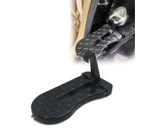 ZCZMAD Marchepied de Porte de Voiture, pour VW Polo VI V IV III II I MK 8 7 6 5 4 3 Pédale Pliante de Pied de Porte de Voiture avec Marteau Sécurité,A-Black