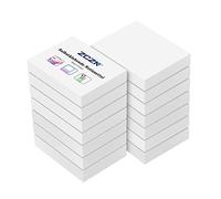 ZCZN Lot de 14 Blocs de Notes Autocollantes Blanches Petits Post-it 51 x 38 mm Sticky Notes 100 Feuilles par Bloc pour École, Maison, Bureau