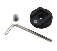 ZCZQC 1 lot de vis de remplacement pour trépied avec clé à molette, adaptateur de vis 1/4 pour support de flash de moniteur, têtes d'appareil photo reflex numérique