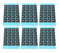 ZCZQC Durock Lot de 120 coussinets en mousse pour interrupteur de clavier 0,5 mm Noir