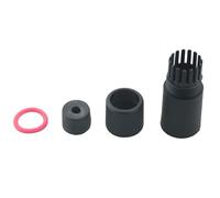 ZCZQC Lot de 10 câbles de sécurité RJ45 avec tête en cristal - 4,4 x 2 cm - Pour caméra réseau extérieure - Capuchon étanche - Noir