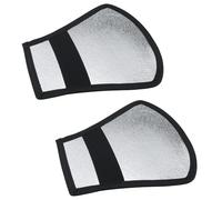 ZCZQC Lot de 2 réflecteurs pour flash DSLR - Plaque de remplissage - Réflecteur incurvé - Pour flash monté sur chaussure