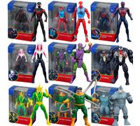 ZD Original Spider Man 4 pouces vert GOBLIN docteur poulpe VENOM figurines d'action MILES GWEN ELECTRO SCARLET SPIDER 2099 rhinocéros jouets SCARLET SPIDER