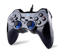 ZD-V+ Feedback de Vibration USB par Fil Manette de Jeu Gamepad Controller Joystick pour PC(Windows XP/7/8/8.1/10) & PS3 & Android (Cadre PS) - [Noir]