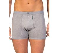 ZD ZERO DEFECTS - Boxer en Tricot Ouvert ZD Grandes Tailles - Gris, 52/L