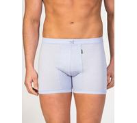 zd ZERO DEFECTS Boxers 'Helios fly front boxer' bleu clair, Taille XL