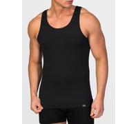 zd ZERO DEFECTS Maillot de corps 'Tank Top Soya Yarn' noir, Taille L-XL