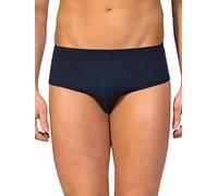 ZD ZERO DEFECTS - Slip Mini en coton égyptien, bleu marine, M