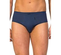 ZD ZERO DEFECTS - Slip Mini en coton égyptien, Bleu Atlantique, XL