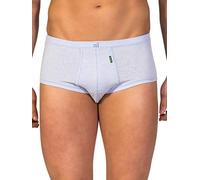 ZD ZERO DEFECTS Slip Ouvert Senior - Coton égyptien - Couleur Bleu Indigo - Tailles Disponibles (S à 7XL) - Tailles Disponibles Grandes Tailles