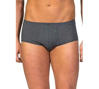 ZD Zero Defects | Slip Ouvert Seniors | Coton égyptien Doux | Taille : XXL - Couleur : Graphite