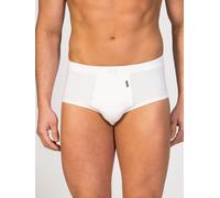 zd ZERO DEFECTS Slip 'Saturno Soya fly Front Brief' blanc naturel, Taille XXL