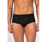 zd ZERO DEFECTS Slip 'Saturno Soya fly Front Brief' noir, Taille XL