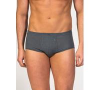 zd ZERO DEFECTS Slip 'Senior Fly Front Brief' gris foncé, Taille XL