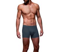 ZD Zero Defits Boxer en coton bio respirant Blanc/gris plomb Tailles disponibles de 44 à 64 - Gris - X-Large