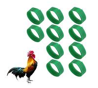 ZDAGELD 10 Colliers pour Coq Silencieux Anti-Chant pour Coq (Version | Sangle de Cou Anti-corbeau Pratique, Réduit Efficacement le Bruit des Cris du Coq