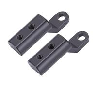 ZDAGELD 2 Pièces Rallonges de Rétroviseur de Moto Support de Tige D'extension de Rétroviseur de Guidon en Alliage D'aluminium pour Support de Téléphone de Moto Chargeur USB Phare GPS,