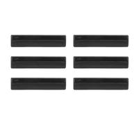 ZDAGELD 6 Pcs Clips D'élimination du Rack de Gouttes de Toit, Kit de Garniture de Moulage à Toit à Haute Résistance ABS pour FJ Cruiser 2007-2014, fabriqué avec un Matériau Robuste, un (Black OE: