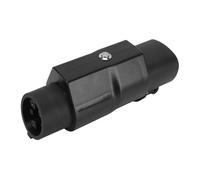 ZDAGELD Adaptateur de Chargeur pour Véhicule électrique 50 A, 250 V, avec Mécanisme de Verrouillage, Matériau PC Résistant à la Chaleur, Adaptateur de Chargeur J1772, efficacité d