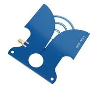 ZDAGELD Antenne UWB Directionnelle, 1400 MHz à 11 GHz 4 11 DBi à Gain élevé, Antenne Ultra Large Bande pour Transmission D'images, Positionnement avec Matériau ABS + FR4, Connecteur