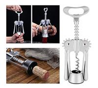 ZDAGELD Bière, Ouvre-bouteille de Vin Tire-Bouchon Extracteur de Bouchon avec Poignée Ergonomique, Outil de Bar Multifonction en Alliage de Zinc pour les Fêtes, Restaurants, Maison,