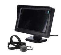 ZDAGELD Caméra de Voiture pour bébé, Moniteur de 4,3 Pouces, Caméra de Rétroviseur de Voiture HD 1080P avec Vision Nocturne Améliorée à 80%, Grand Angle de 150 ° et Vue (arrière avec 2