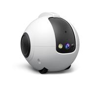 ZDAGELD Caméra Robot Intelligente Guardian pour Animaux de Compagnie avec Caméra Mobile HD 1080P, Vision Nocturne, Audio Bidirectionnel, Mouvement à 360 Degrés, Batterie 10 000 MAh, pour (Prise UE)