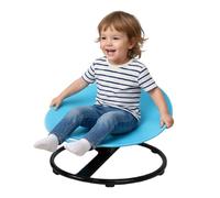 ZDAGELD Chaise Rotative pour Enfants, Rotation Silencieuse avec Poignée De Sécurité, Jouet Sensoriel De Développement De L'Équilibre, Usage Intérieur pour Enfants De 3 À 10 Ans