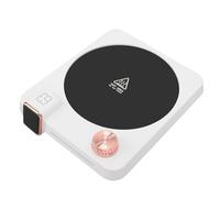 ZDAGELD Chauffe-café pour Bureau, Chauffe-Tasse électrique avec Température Réglable de 103 à 176 °F et Minuterie D'arrêt Automatique Personnalisée (2-12 Heures), Plaque (Prise UE)