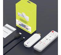 ZDAGELD Clé TV en Streaming 4K, Processeur Quad-Core Cortex-A53, 2 Go de RAM, Prend en Charge la Résolution 4K, Les Formats HDAudio, connectivité sans Fil 2,4G/5G, Prise en Charge