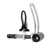 ZDAGELD Collier de Serrage pour Tube de Selle de Vélo Pliable, Alliage D'aluminium et Acier Inoxydable, Installation Rapide, Léger et Portable, Remplacement pour 3sixty, Convient pour (Noire)