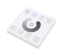 ZDAGELD Contrôleur LED Bluetooth, Panneau Tactile sans Fil, Lumière Fluide de Couleur Unique, Magnétique, Contrôle simplifié pour SPI RF