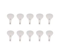 ZDAGELD Couvre-Nez de Protection Solaire 10 Pièces, Patch de Protection de Nez Anti-soleil UPF50 +, de Solaire pour les Sports de Plein Air (Blanc)