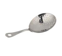 ZDAGELD Crépines en Acier Inoxydable Filtre à Boisson Glacée Passoire à Cuillère, Accessoire de Bar à Cocktails, Facile à Nettoyer, adapté au Verre à Mélanger