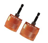 ZDAGELD Ensemble de -tuyaux en Cuivre 1/2, 3/4 Pouces avec Têtes de Brosse, Alliage D'aluminium et Acier Inoxydable, tuyau à Tige Hexagonale pour Enlever la Rouille, la Peinture, les