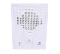 ZDAGELD Haut-Parleur Sonore activé par Capteur de Mouvement Infrarouge, Contrôle sans Fil, étanche, Sortie 10 W, Lectures Chronométrées, Haut-Parleur avec Détection de Mouvement PIR pour (Prise UE)