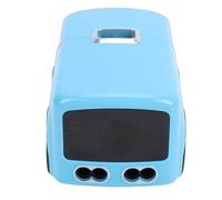 ZDAGELD Jouet de Bus RC, Capteur Intelligent de Détection de Gestes, Bus de Suivi de Ligne Infrarouge avec Musique Lumineuse LED pour Enfants, Mode Suivi, Mode évasion, de de (Bleue)