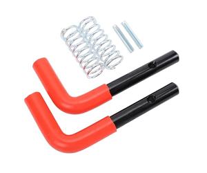 ZDAGELD Kit de Goupilles de Verrouillage 67844 avec 5/32 Clips, Haute Résistance pour Charrue Occidentale, Goupilles de Verrouillage de Support D'installation Facile pour Chasse-Neige