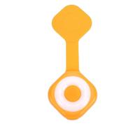 ZDAGELD Lampe Vidéo Magnétique pour Téléphone, Rechargeable à Clipser, 6 Modes D'éclairage, Batterie 400 MAh, pour la Photographie, Le Camping (Orange)