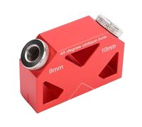 ZDAGELD Localisateur de Trous Inclinés à 45 Degrés, Positionneur de Gabarit de Vis, Guide de Perçage de Cheville, Menuisier pour le Travail du Bois, Joints Solides, Matériel Visible