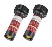 ZDAGELD Lot de 2 Valves de Protection contre le Gel pour Robinet de 1,9 Cm, Protection contre le Gel pour Robinet Extérieur pour la Prévention de L'éclatement des Tuyaux, Installation